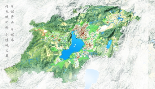 图五：都市区城市意向图
